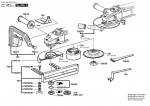 Bosch 0 601 356 042 GWS 20-180 Angle Grinder 240 V / GB Spare Parts GWS20-180